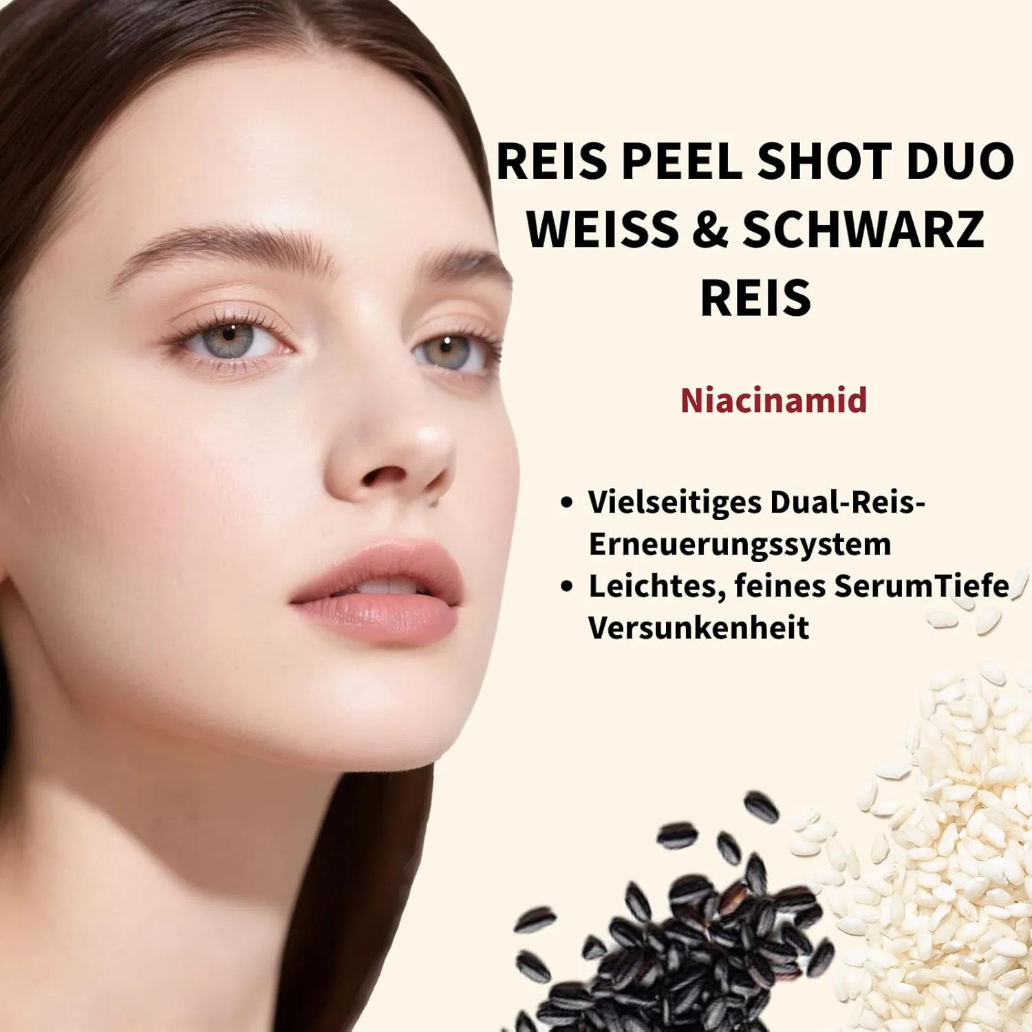 Сыворотка Snockoo — Дуэт рисовых ампул Peel Shot Glow для очищения лица, 100 мл — фото 3