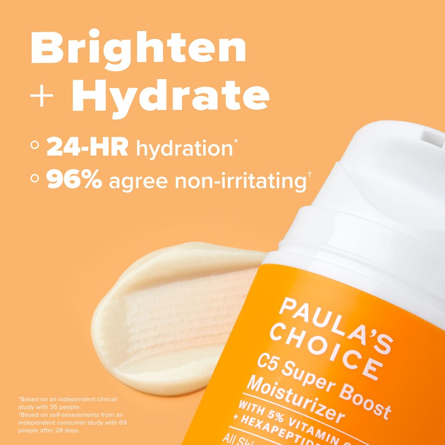 Крем для лица SPF PAULA'S CHOICE Увлажняющий C5 Super Boost с витамином С для осветления и выравнивания тона кожи — фото 2