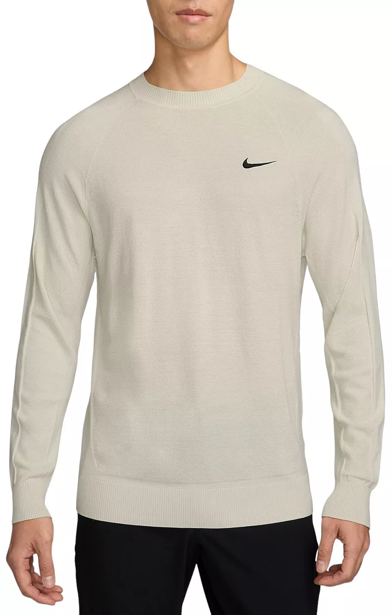 

Мужской вязаный свитер для гольфа Nike Tour, цвет Light Bone