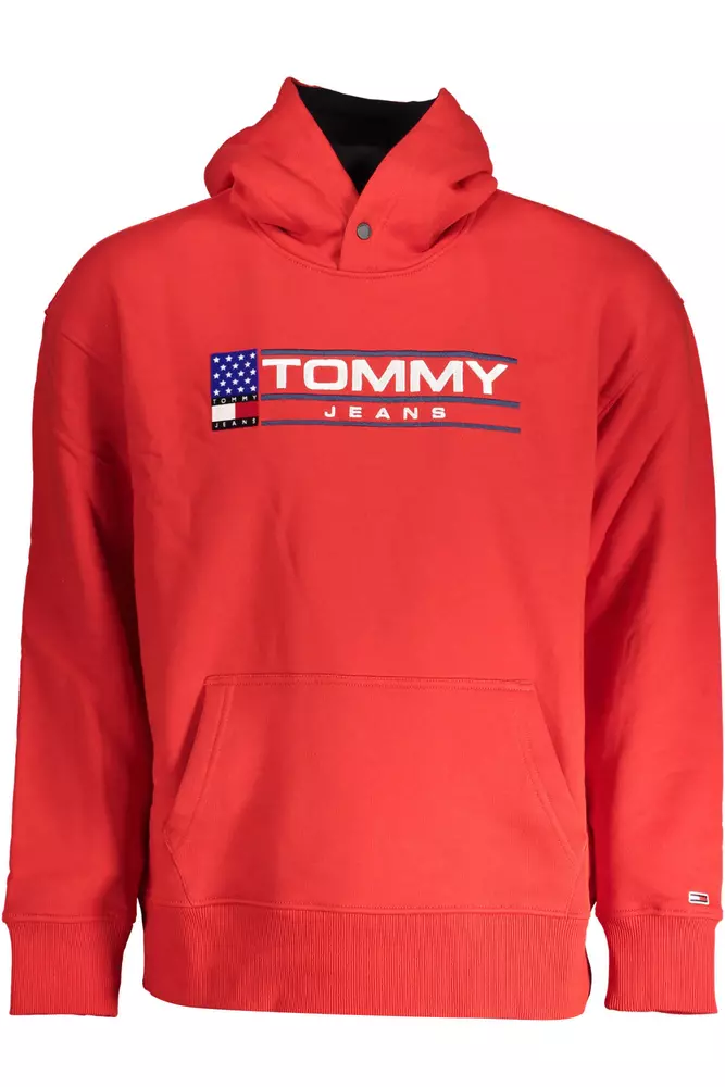 

Розовый хлопковый мужской свитер Tommy Hilfiger