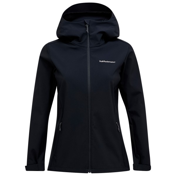 

Женская куртка explore hood - куртка softshell Peak Performance, черный