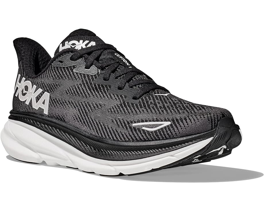 

Кроссовки Hoka Clifton 9, цвет Black/White