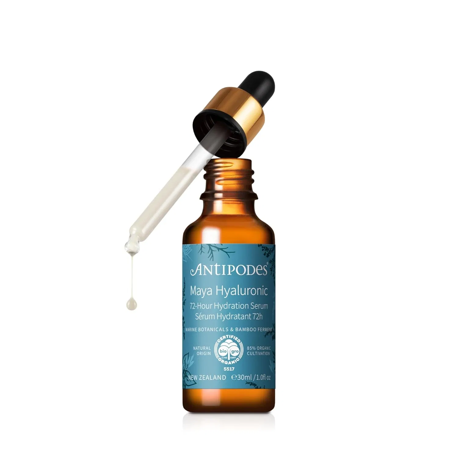 Сыворотка Antipodes — Увлажняющая Maya Hyaluronic 72h, 30 мл