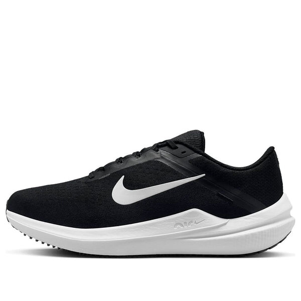 

Кроссовки air zoom winflo 10 extra wide 'black white' Nike, черный