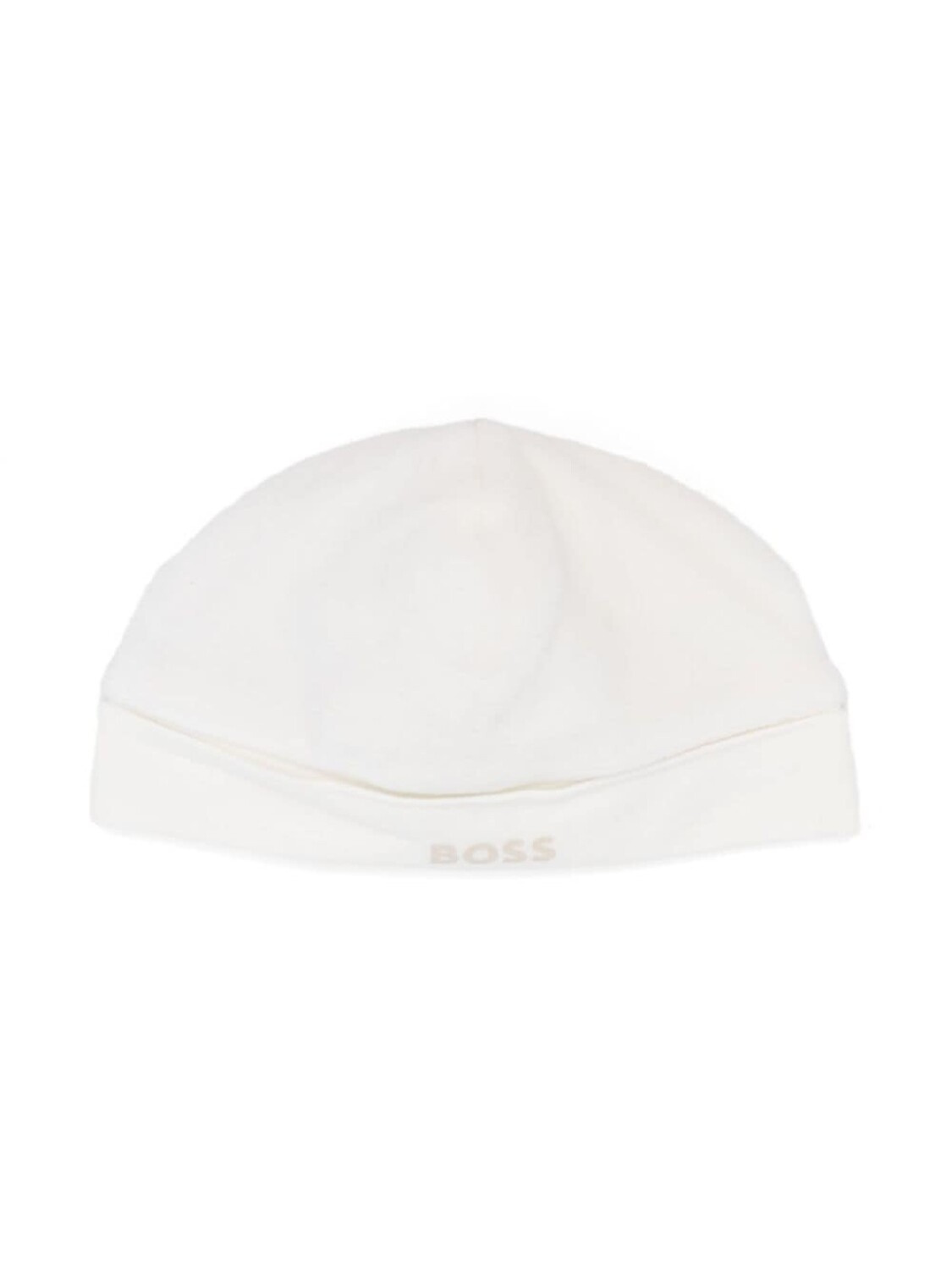 

BOSS Kidswear шапка бини с логотипом, белый