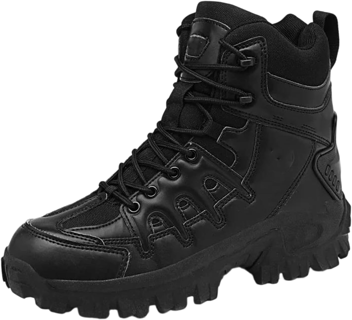 

Мужские водонепроницаемые походные ботинки с амортизацией для туризма и кемпинга Alloaone, черный