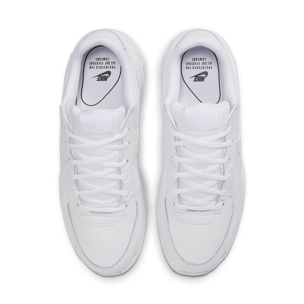 Кроссовки air max excee кожа Nike, белый — фото 4