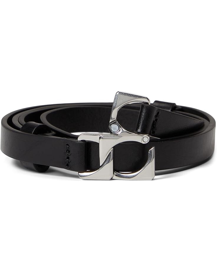 

Ремень rag & bone Olympus Skinny Belt, черный
