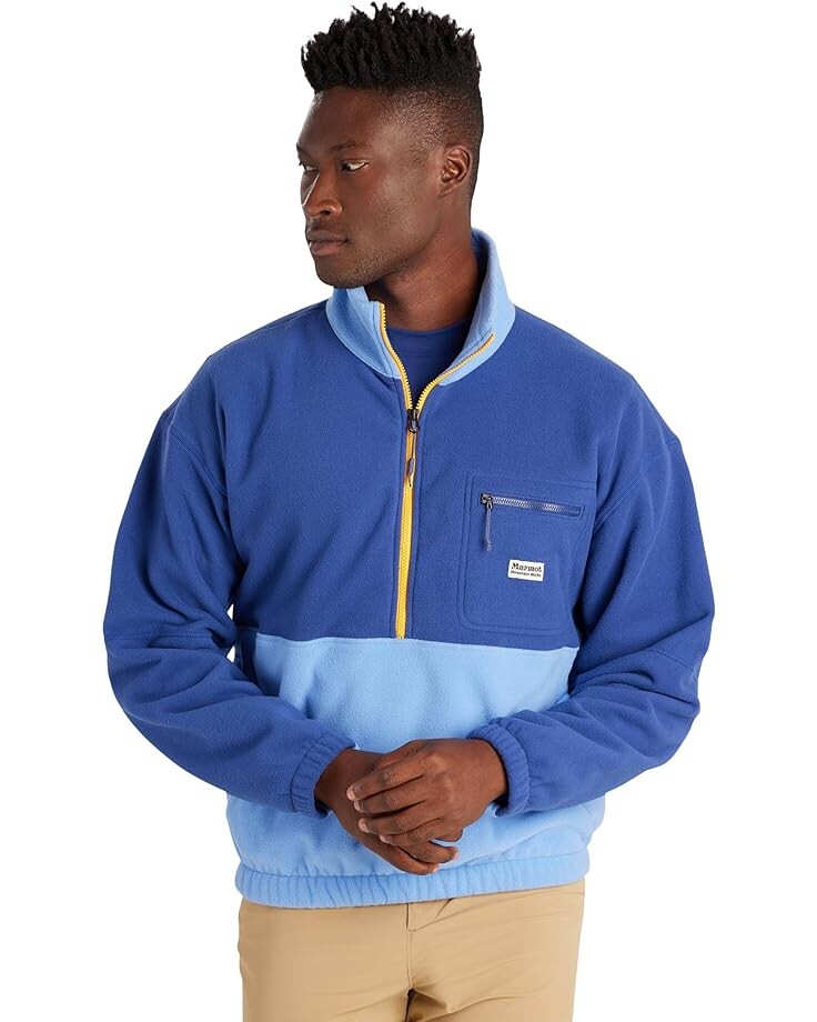

Толстовка Marmot Retro Rocklin 1/2 Zip, цвет Twilight Blue/Blue Bonnet