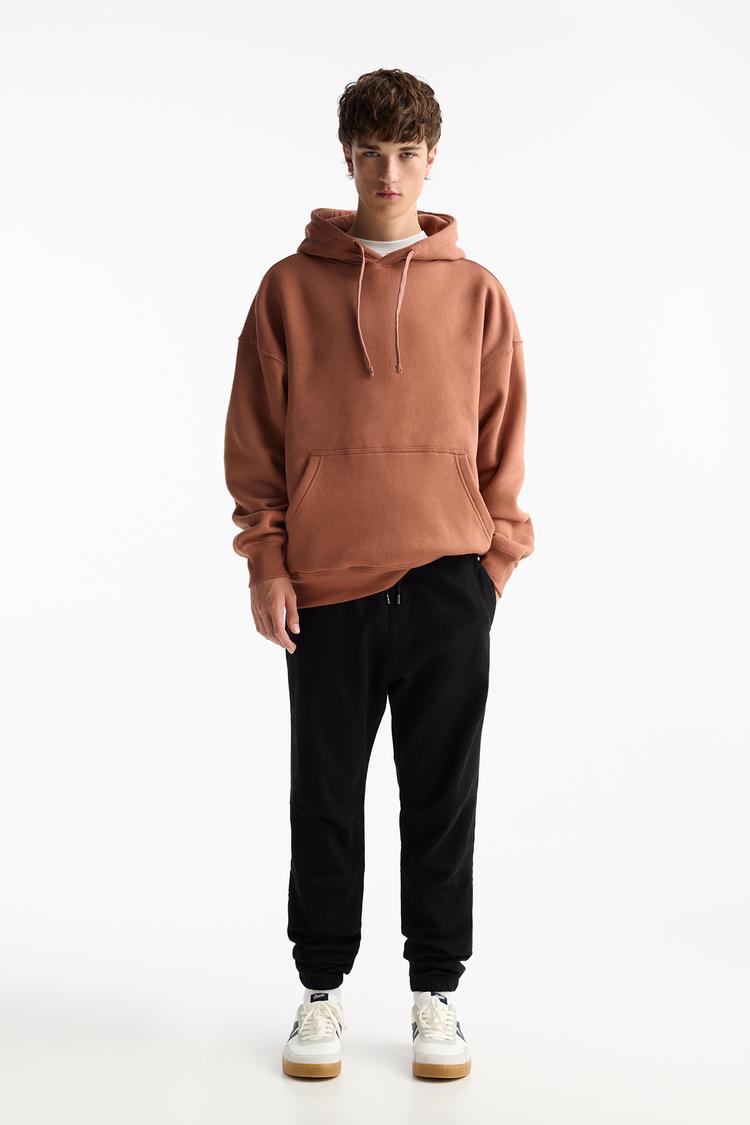

Мягкие трикотажные джоггеры Pull And Bear, черный