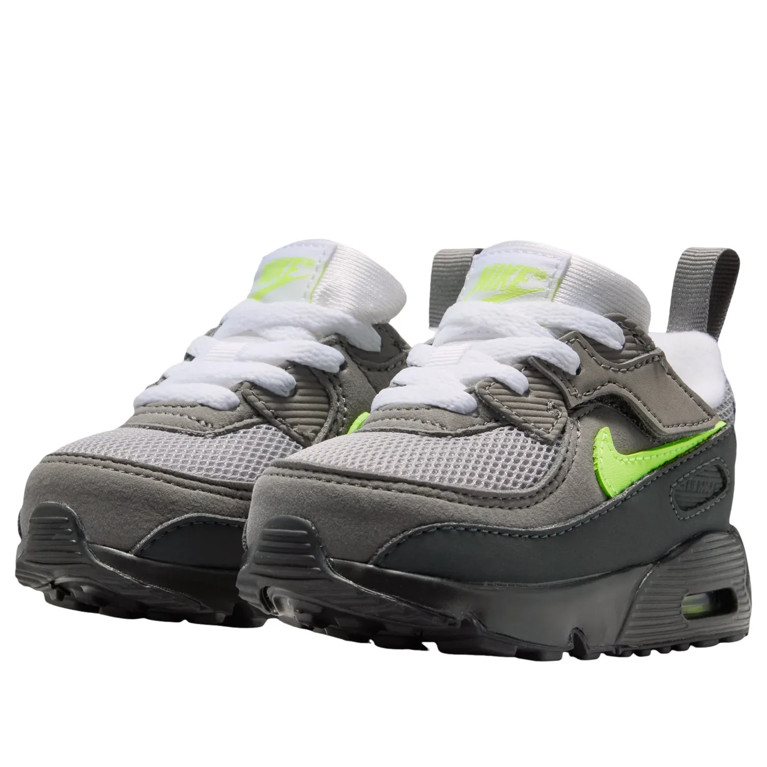 Кроссовки (TD) Nike Air Max 90 'Black Anthracite Neon Yellow' — фото 3
