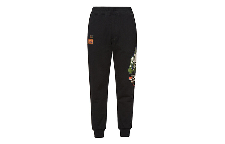 

Повседневные брюки мужские черные Evisu, черный