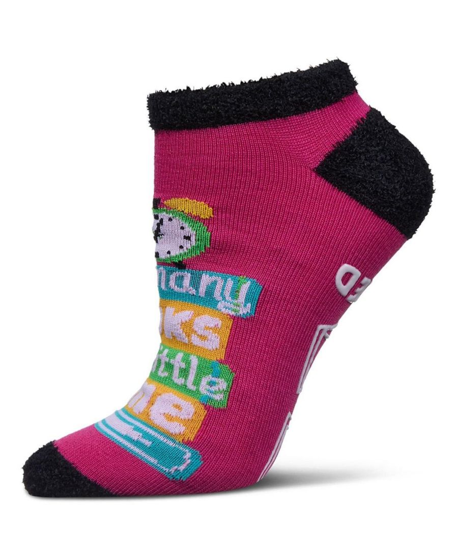 

Женские нескользящие низкие носки I'm Totally Booked MeMoi, Pink