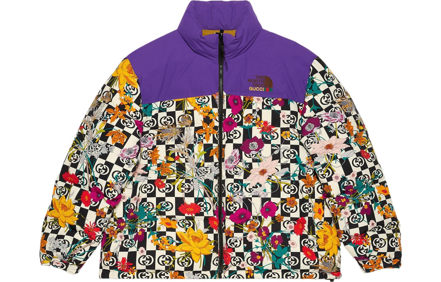 

The North Face X The North Face пуховик мужской многоцветный Gucci, цвет Multicolor