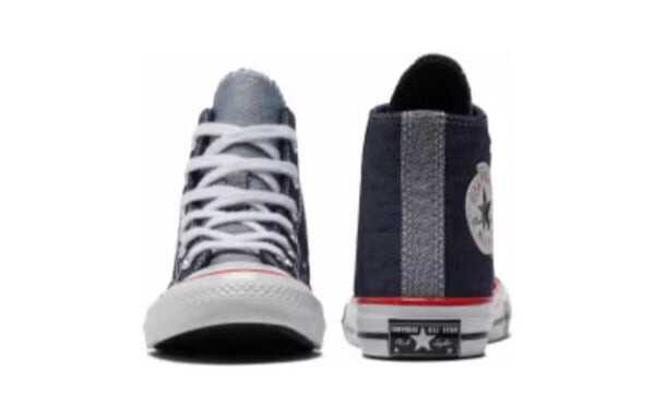 Кроссовки chick 70 high 'demin black' Converse, черный — фото 4
