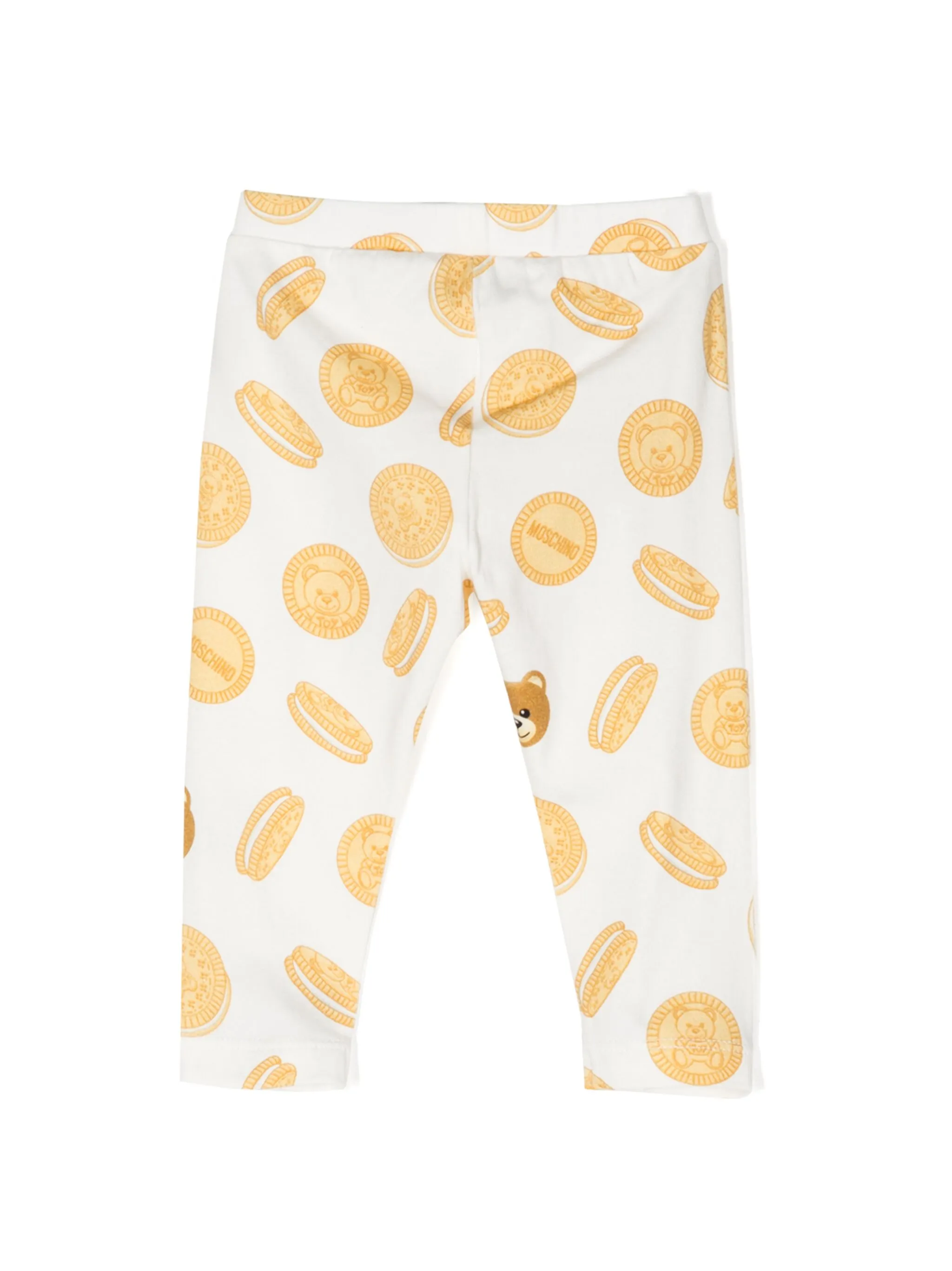 Спортивные брюки с принтом Teddy Bear Moschino Kids, белый — фото 2