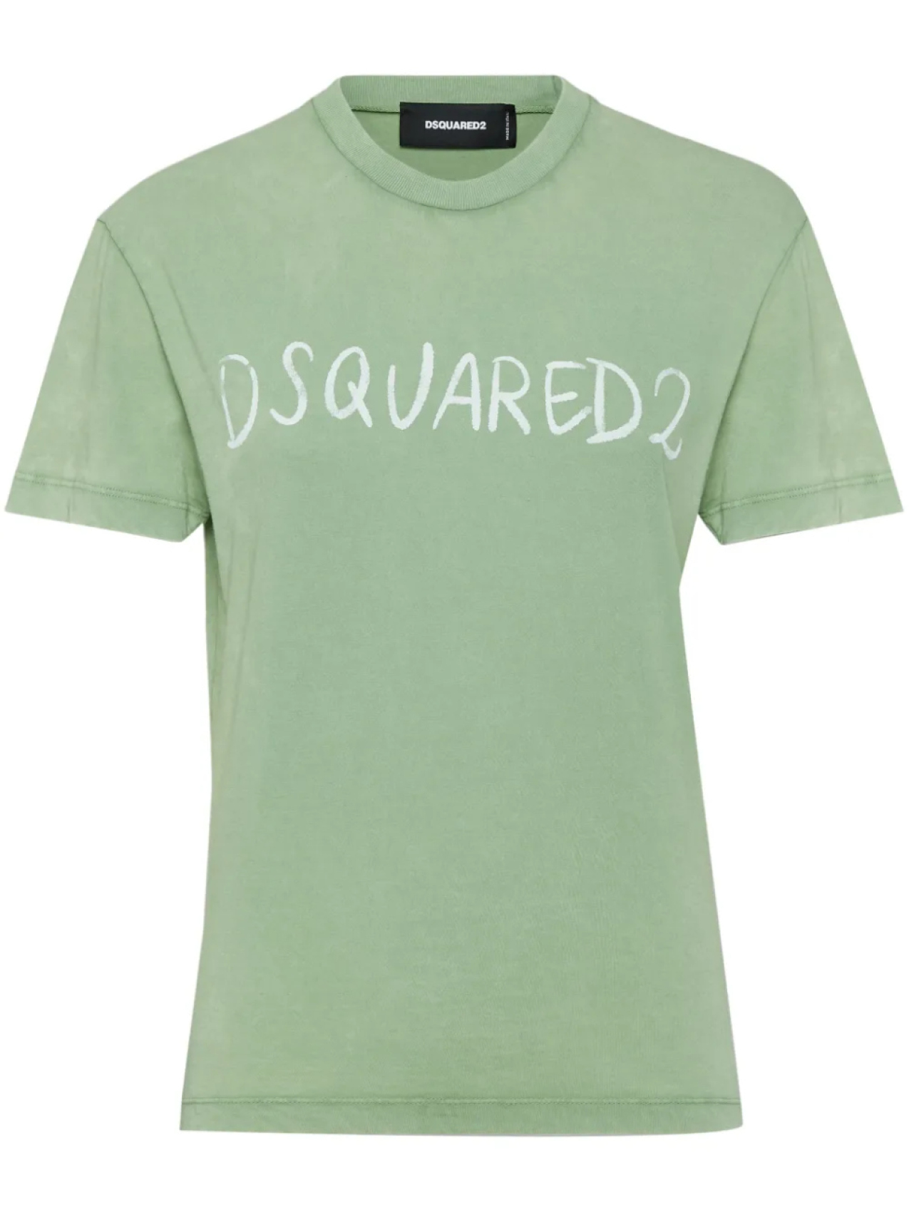 

DSQUARED2 футболка с логотипом, зеленый