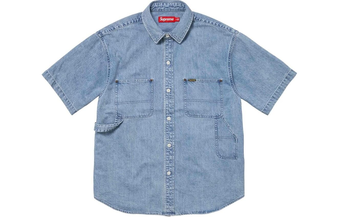 

SS24 Рубашка унисекс Supreme, черный