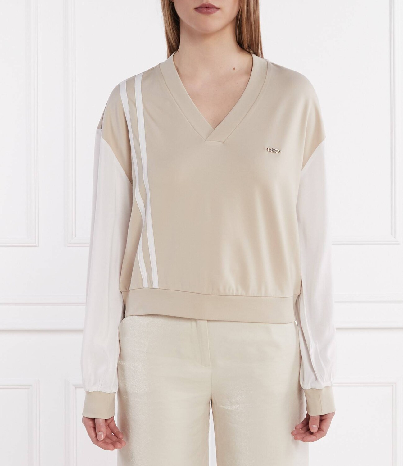 

Толстовка Liu Jo Sport Regular Fit, бежевый