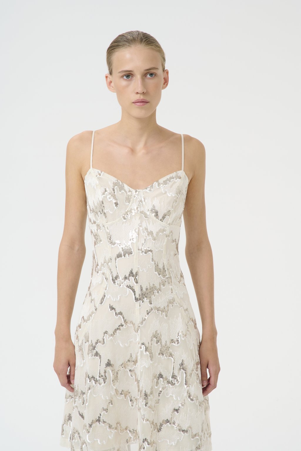 

Коктейльное/вечернее платье SAGINA SHORT DRESS Gestuz, кремовый