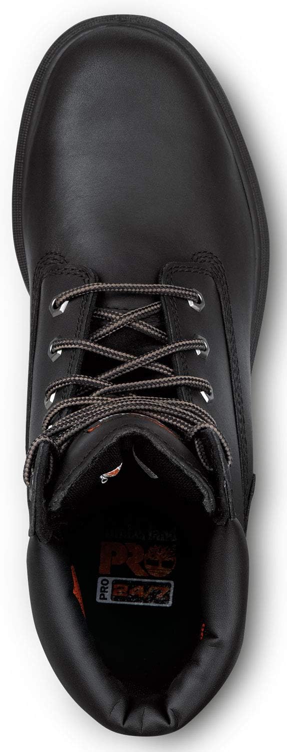 Timberland PRO 8IN мужские, со стальным мыском, EH, с противоскользящей подошвой MaxTrax, водонепроницаемые ботинки, Black — фото 4