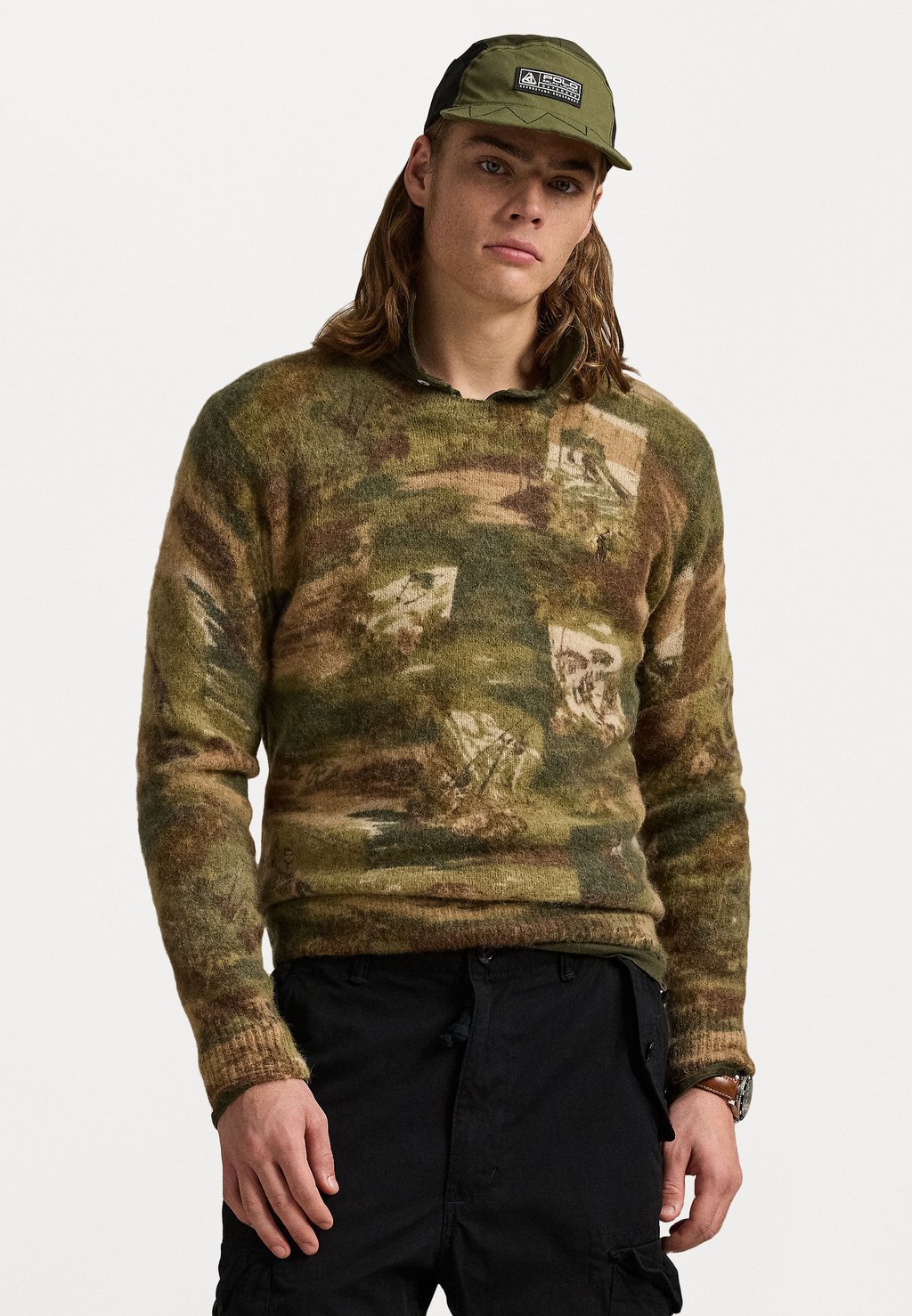 

Джемпер LONG SLEEVE Polo Ralph Lauren, мультиколор