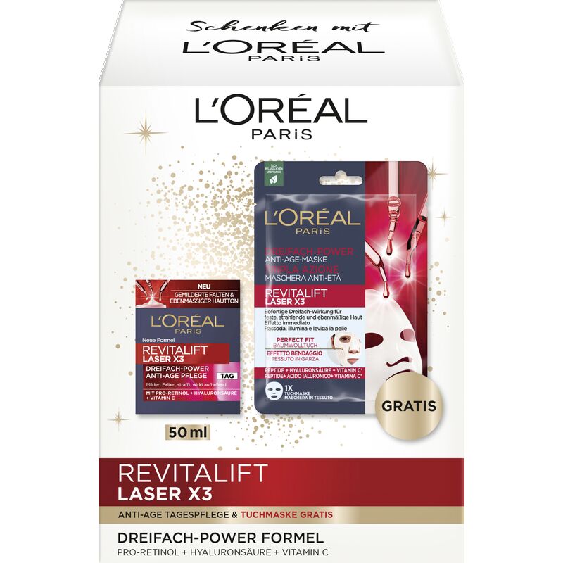 

Подарочный набор Laser X3 Anti-Age L’Oréal Paris, 1 шт.