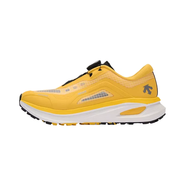 Детские беговые кроссовки RUNNING Mesh Cushioning Low top DESCENTE, Yellow
