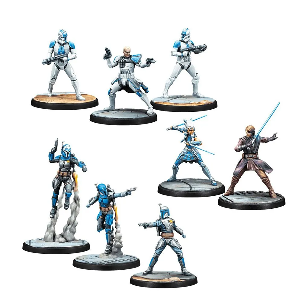 

Детская настольная игра Asmodee Star Wars Shatterpoint, синий