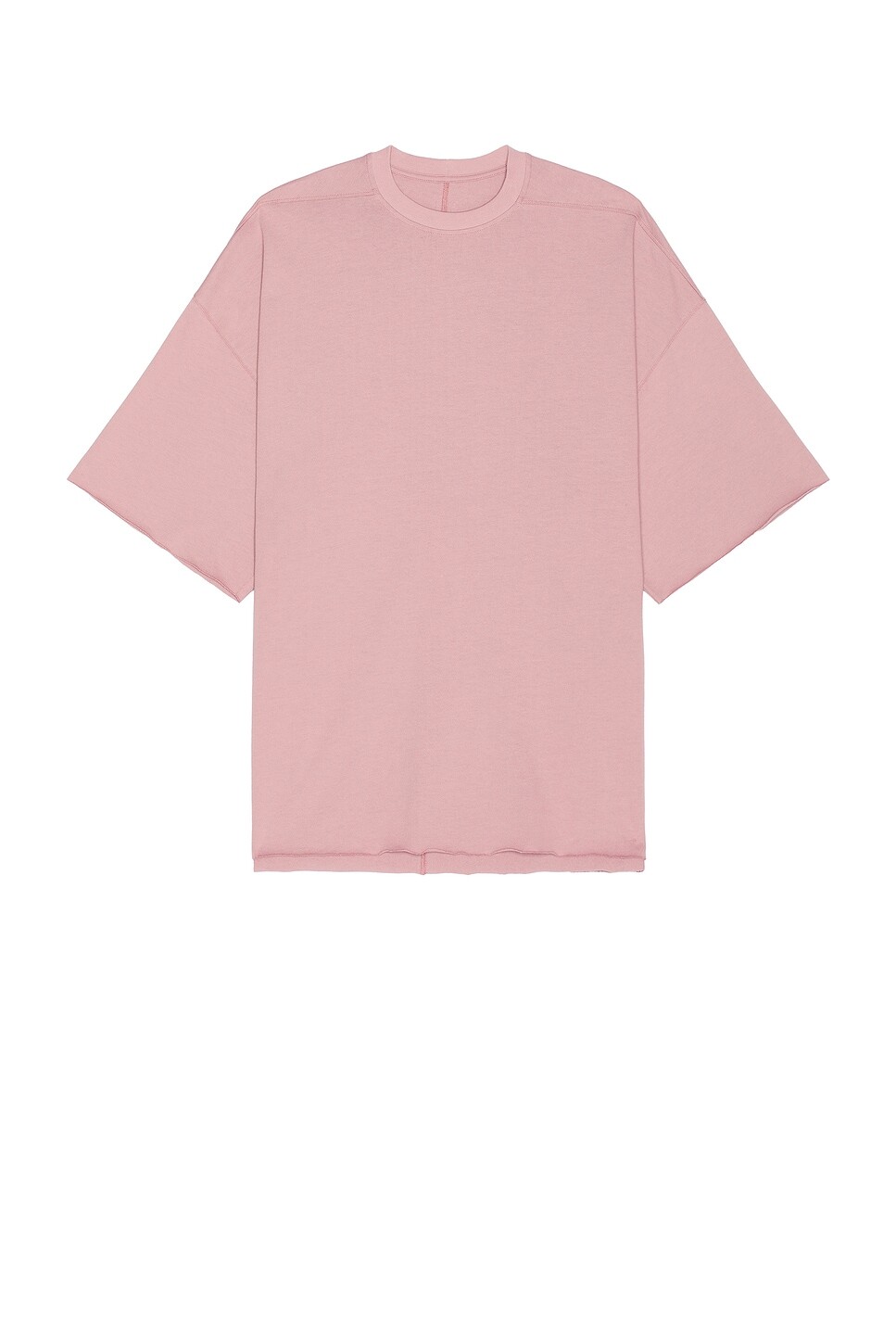 

Футболка мужская Tommy T Rick Owens, цвет Dusy Pink