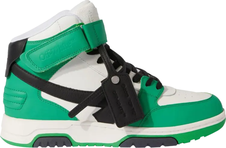 

Кроссовки Off-White Out Of Office Mid 'Green Black', зеленый