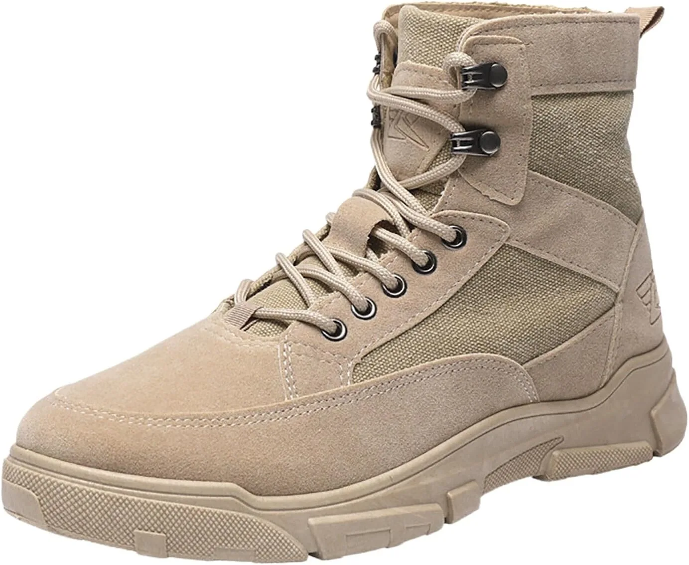 Мужские рабочие ботинки Generisch 2025 Outdoor Plain Mountaineering Work Boots предназначены для использования на открытом воздухе, короткие ботинки, универсальные, современные, спортивные ботинки, обувь, мужская обувь, вариант, коричневый