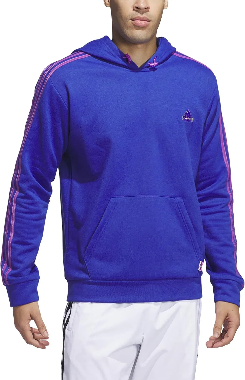 Толстовка с капюшоном Adidas мужская, синий