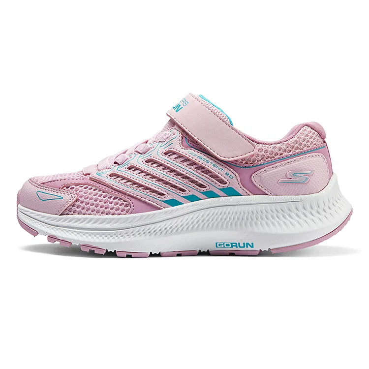 Кроссовки детские дышащие Rebound Skechers розовые
