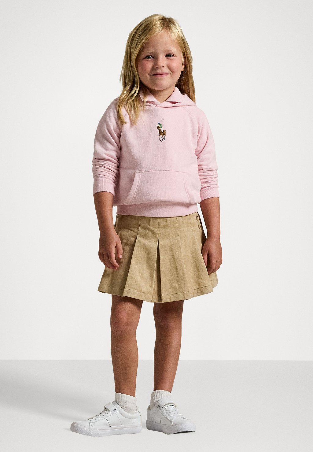 

Толстовка BIG PONY FLEECE HOODIE con cappuccio Polo Ralph Lauren, фуксия