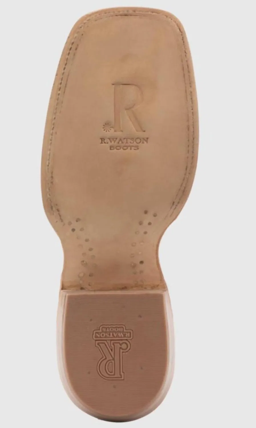 R Watson Boots Мужские сапоги в деревенском стиле из кожи питона, винтажный коричневый цвет — фото 3