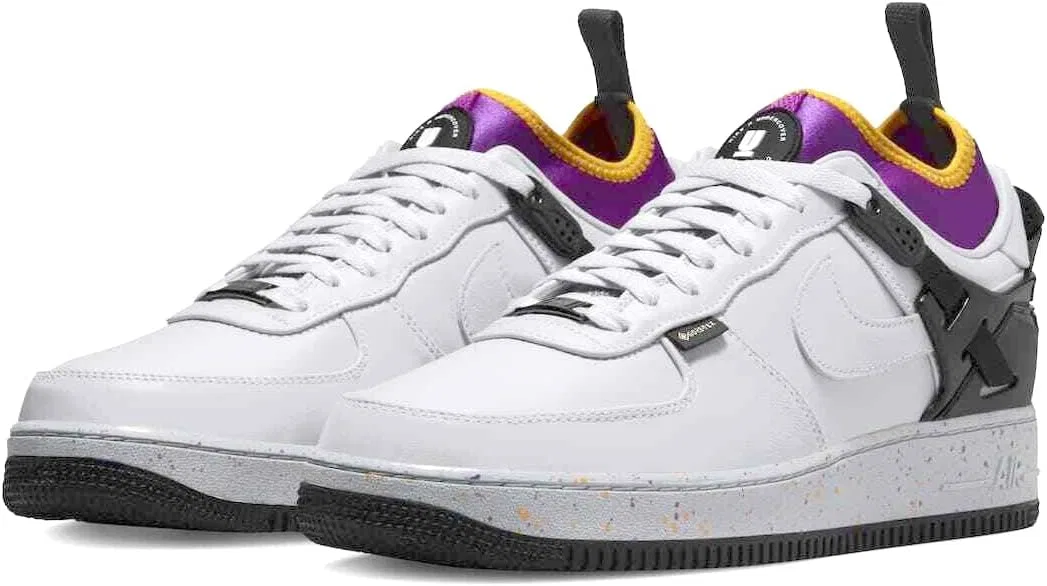 Мужские баскетбольные кроссовки Nike Air Force 1, Grey Mist Grey Mist Black — фото 4