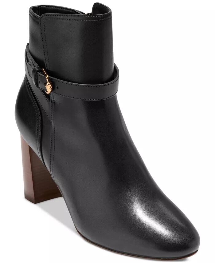

Женские ботильоны под платье на высоком каблуке Glendale Jodhpur Cole Haan, черный
