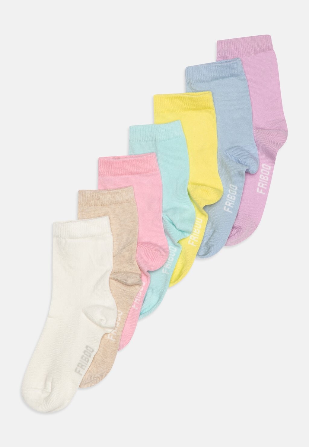 

Носки 7 Пакет Friboo, цвет white/light pink/yellow