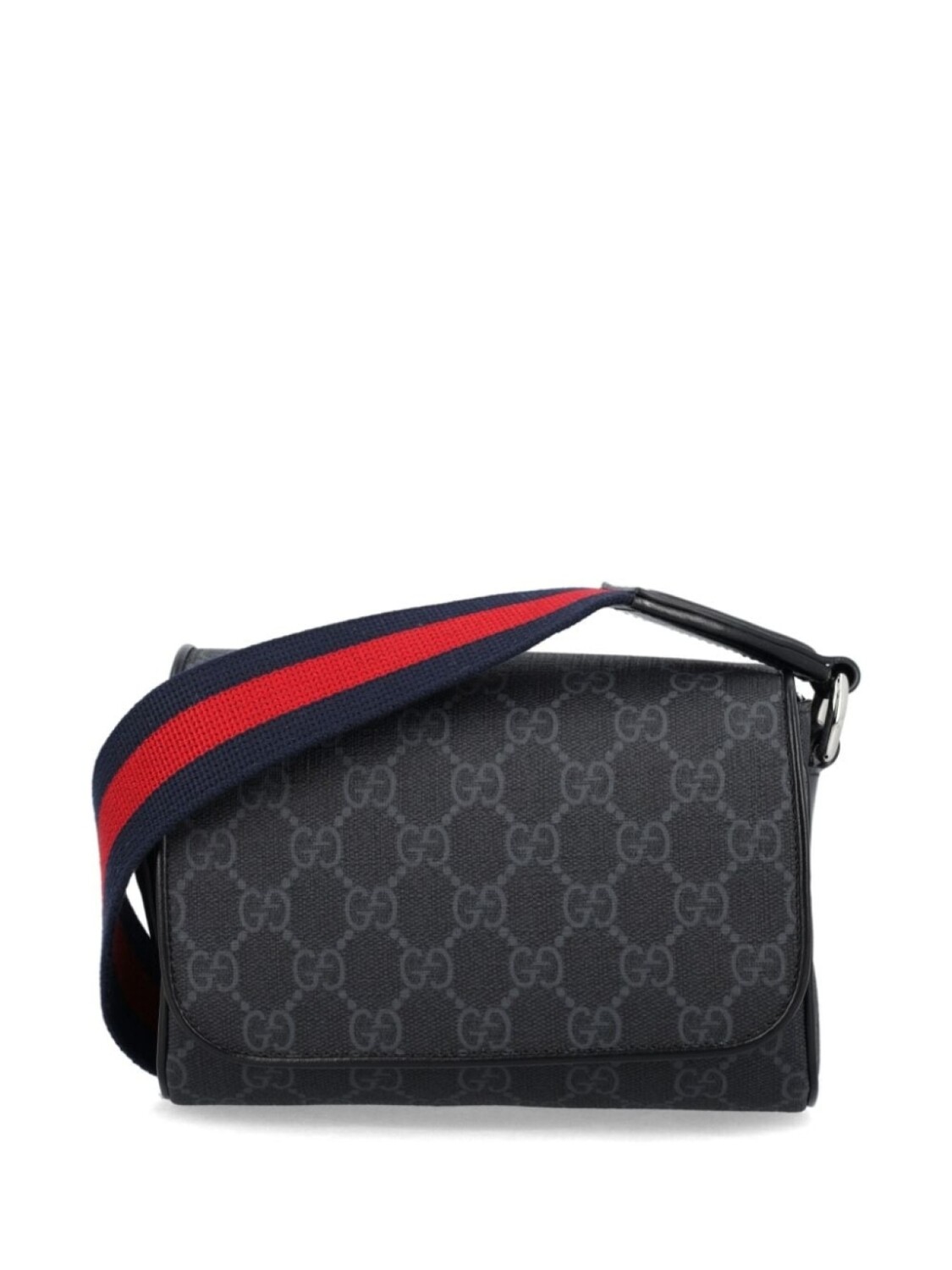 

Gucci сумка-мессенджер GG Supreme, серый