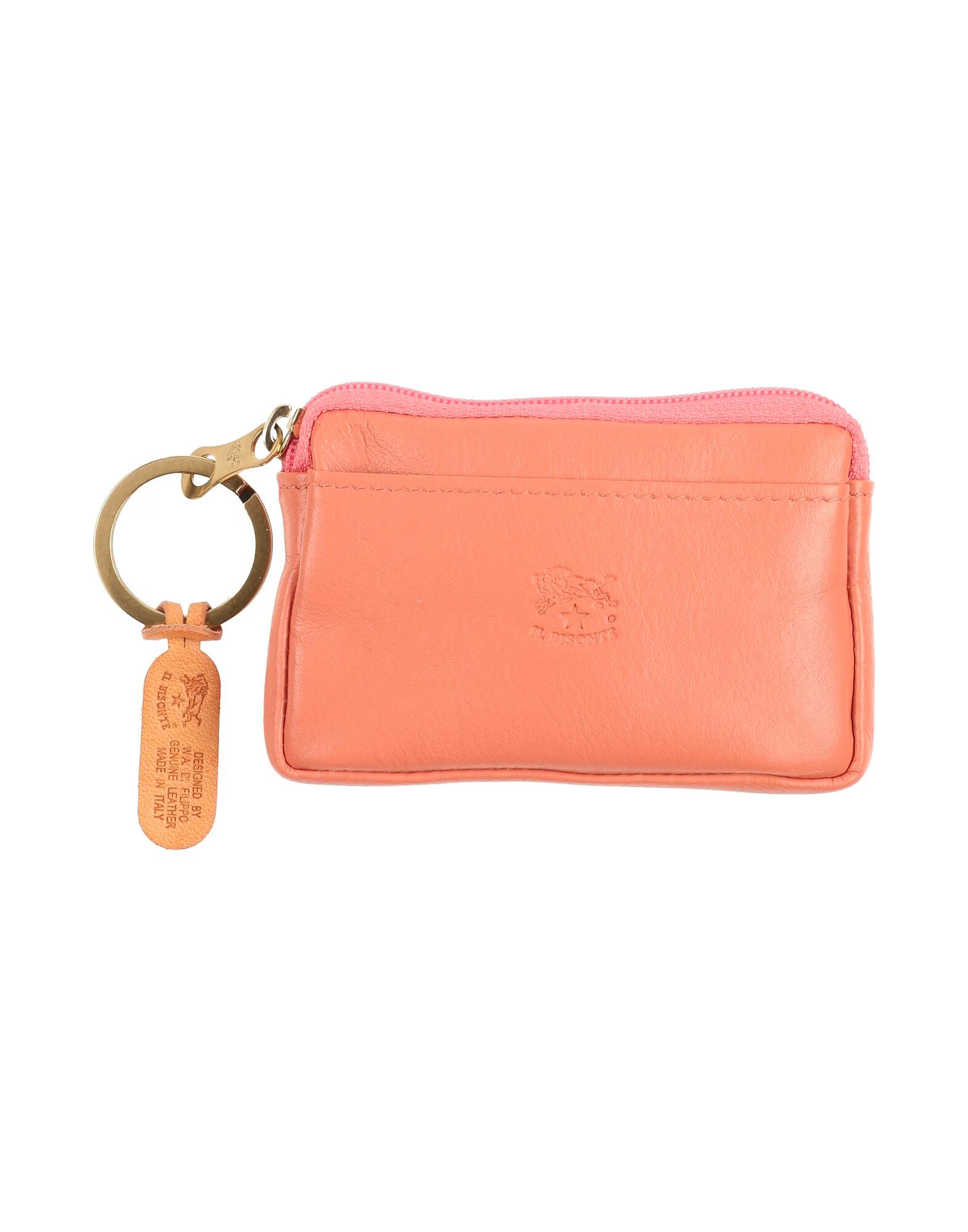 

Кошелек для монет Il Bisonte, лососево-розовый