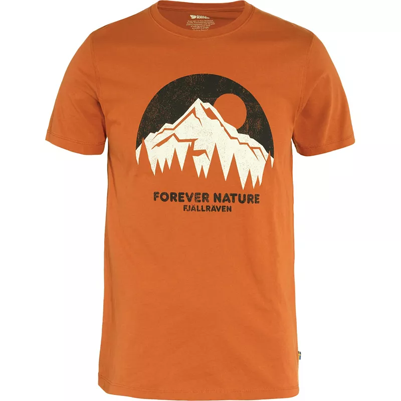

Мужская футболка Fjallraven Nature, коричневый