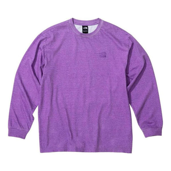 

Свитер x the north face pigment printed crewneck 'purple' Supreme, фиолетовый