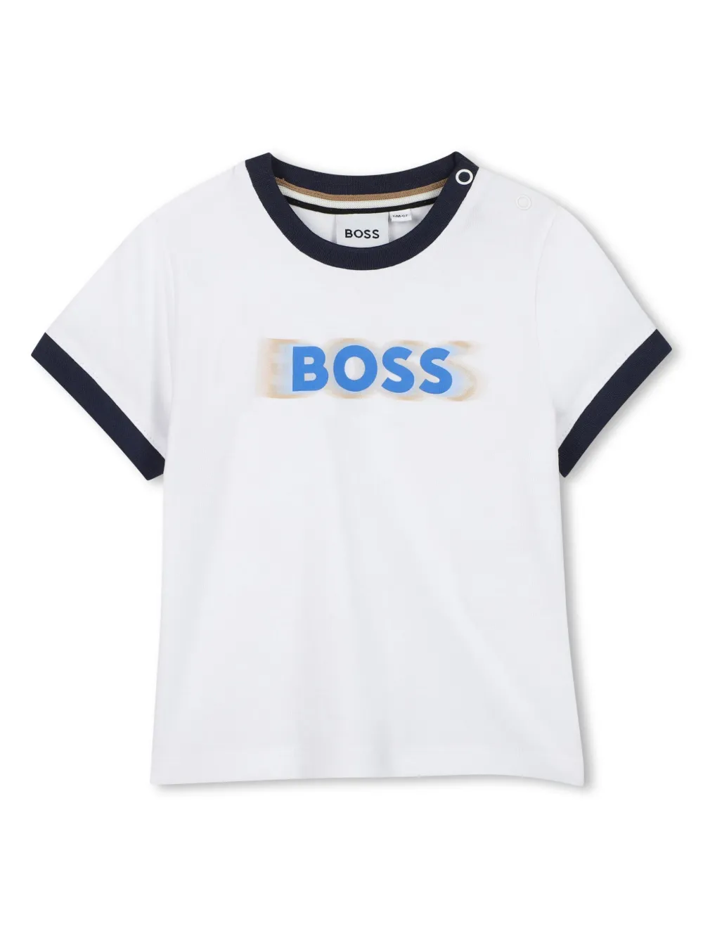 

Футболка с логотипом BOSS Kidswear, белый