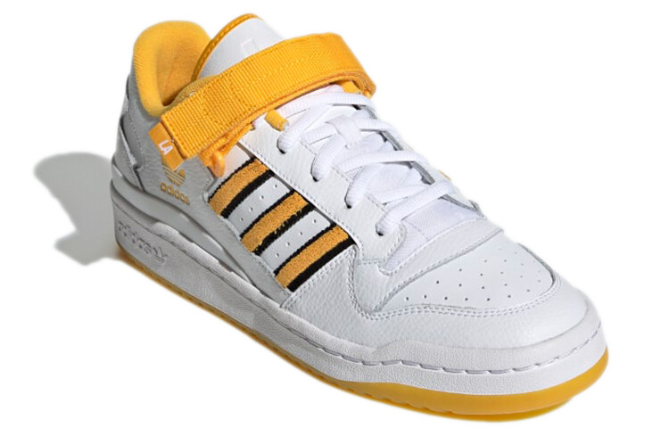 Кроссовки Adidas Originals Los Angeles Unisex, белый/желтый — фото 2