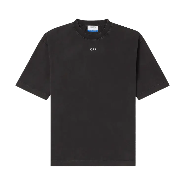 

Футболка Off-White St. Matthew Skate Short-Sleeve 'Black/Grey', черный