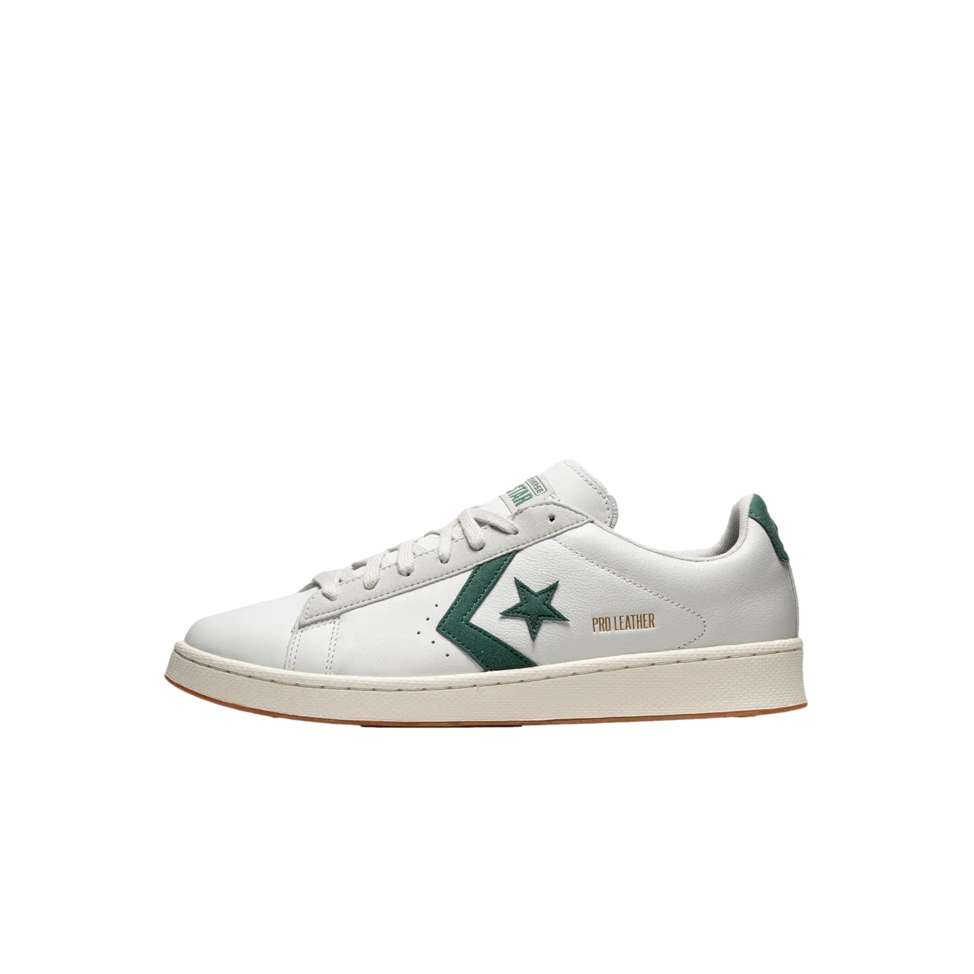 

Converse Pro Leather OX Белый/Лесная сосна/Бледная шпатлевка 171317C мужские кеды