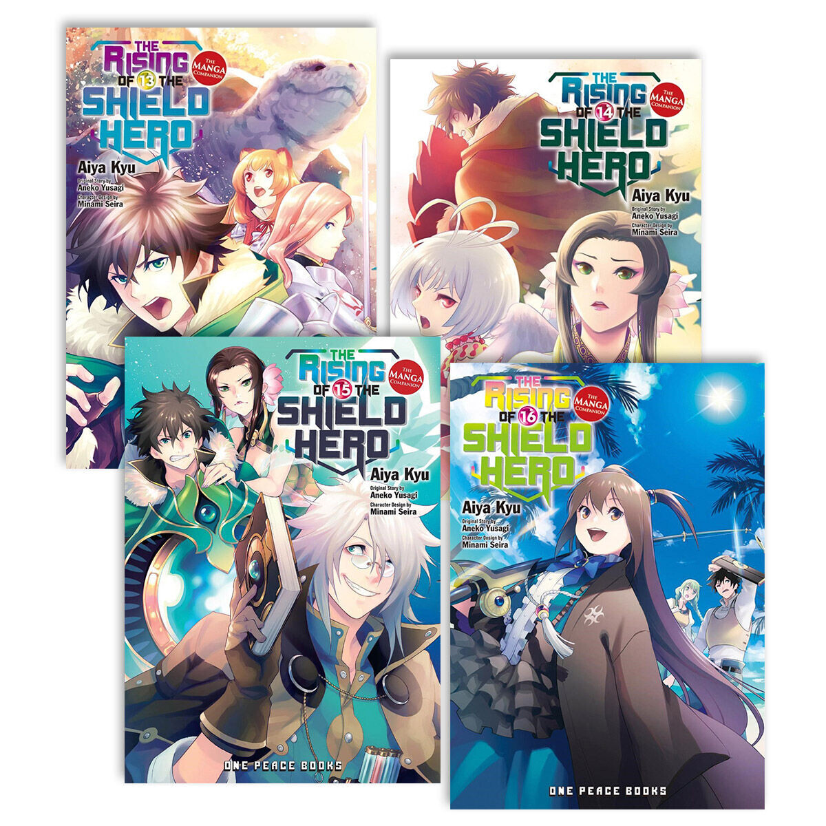 

Манга The Rising of the Shield Hero Manga (13-16) Bundle