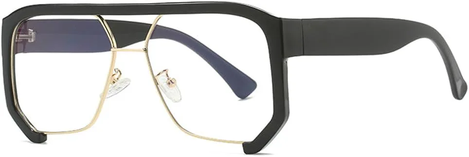 

Мужские солнцезащитные очки, очки для вождения, винтажные солнцезащитные очки в полуободковой оправе, защита от УФ-излучения UV400 KTUCN, C10blackantiblue