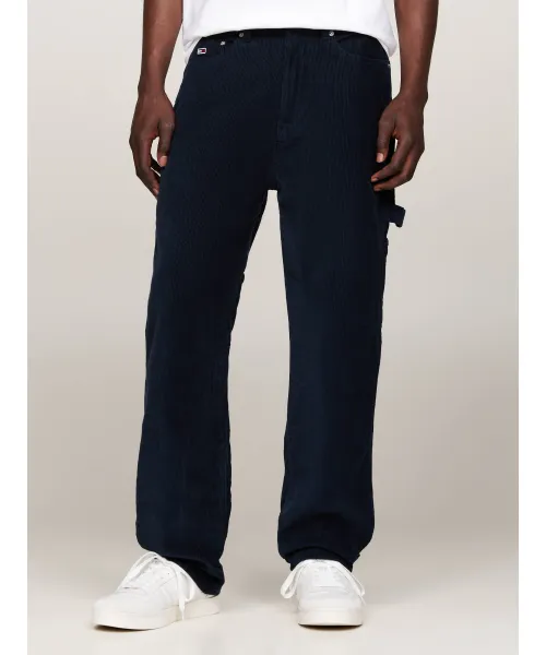 

Вельветовые брюки Relaxed fit Tommy Jeans, синий